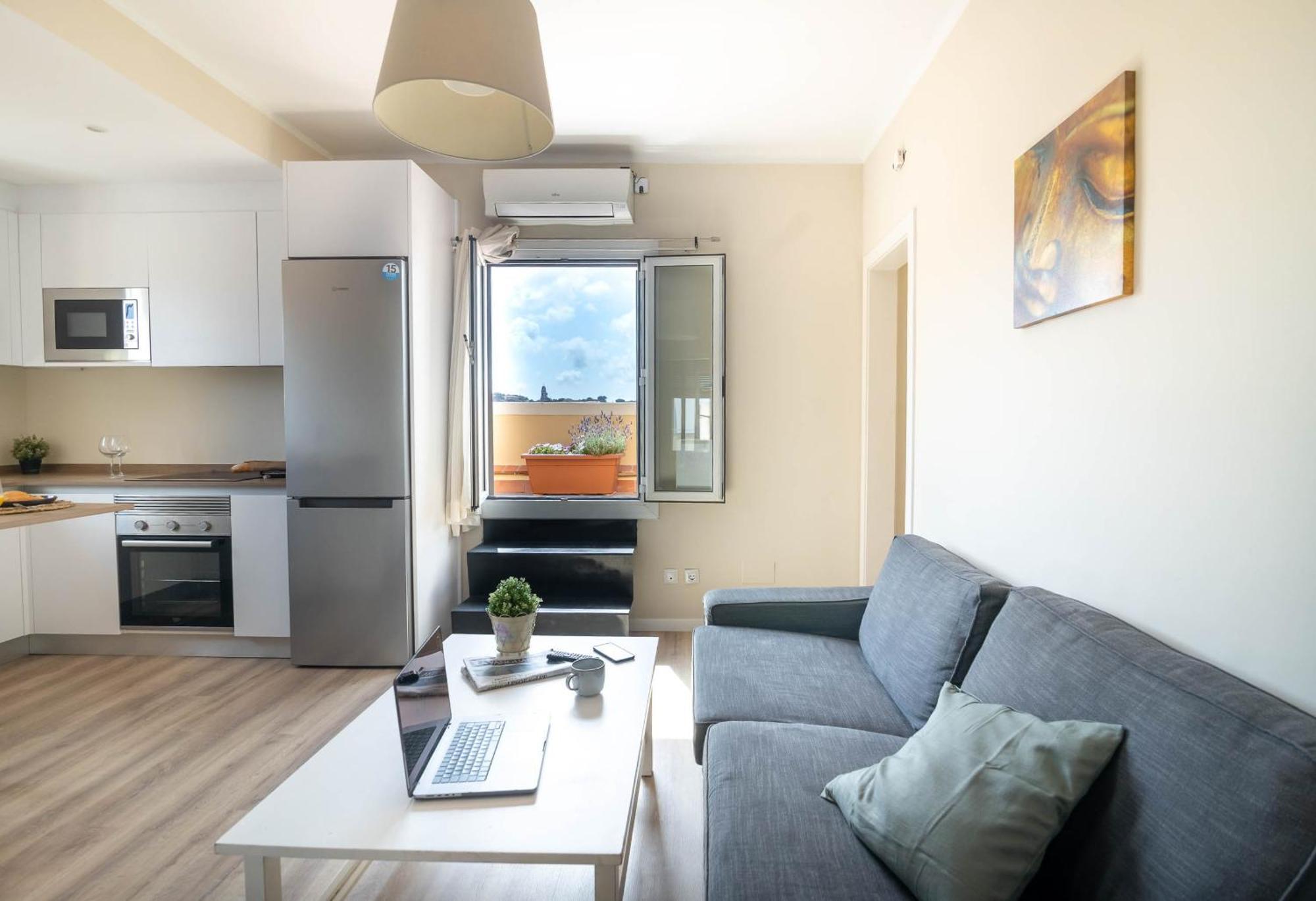 Riua - Private Terrace Penthouse Next To The Fair バルセロナ エクステリア 写真