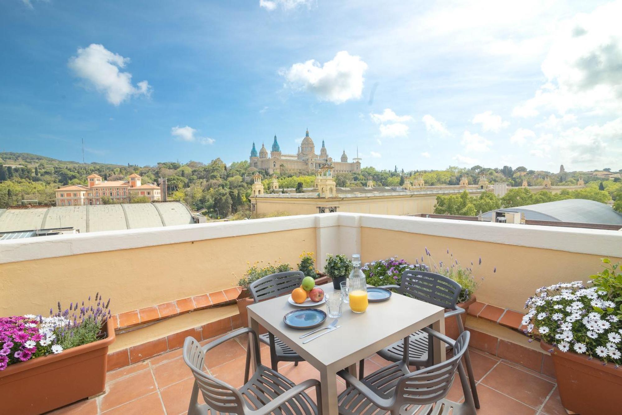 Riua - Private Terrace Penthouse Next To The Fair バルセロナ エクステリア 写真